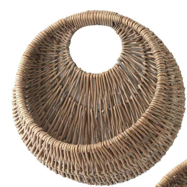 Woven Handled Wall Baskets (available in 2 sizes)
