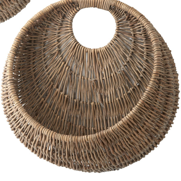 Woven Handled Wall Baskets (available in 2 sizes)