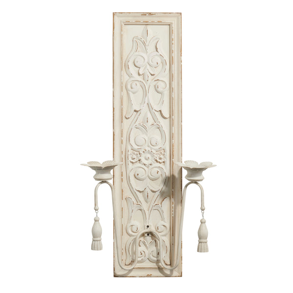 Wall Panel with Candle Holder