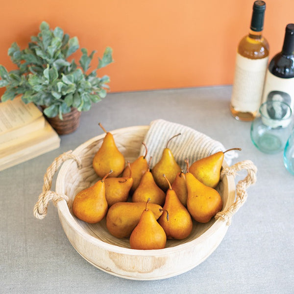 Hand Carved Wooden Bowl