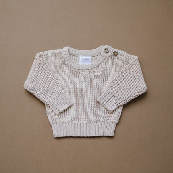 Cream Knit Sweater
