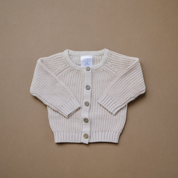 Cream Knit Cardigan