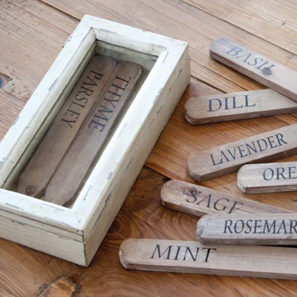 Wooden Herb Plant Stakes