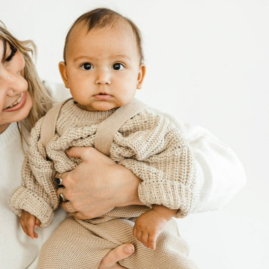 Oat Fleck Chunky Sweater