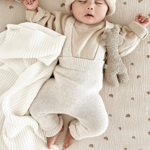 Sprinkle Knit Suspenders