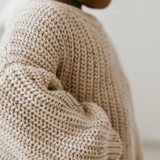 Oat Fleck Chunky Sweater