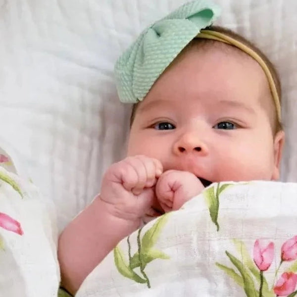 Tulip Garden Swaddle
