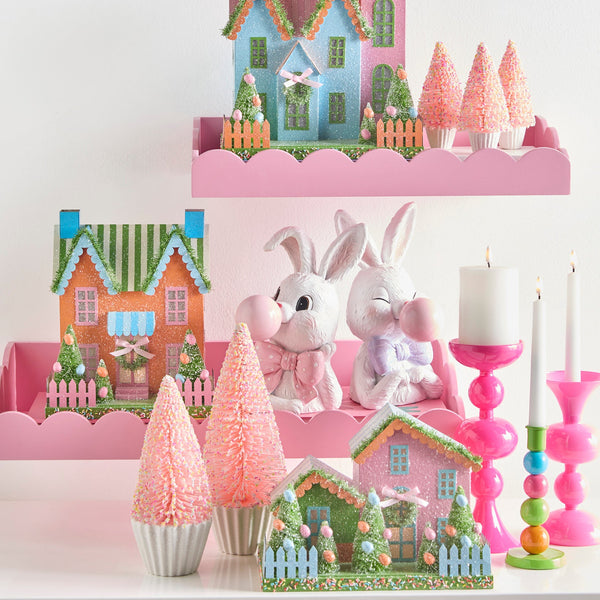 Pink Scalloped Shelves