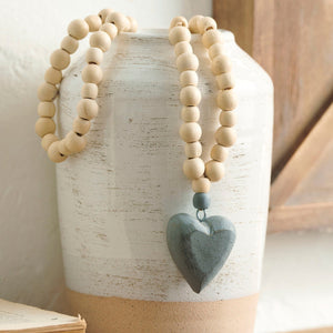 Bead Garland with Heart