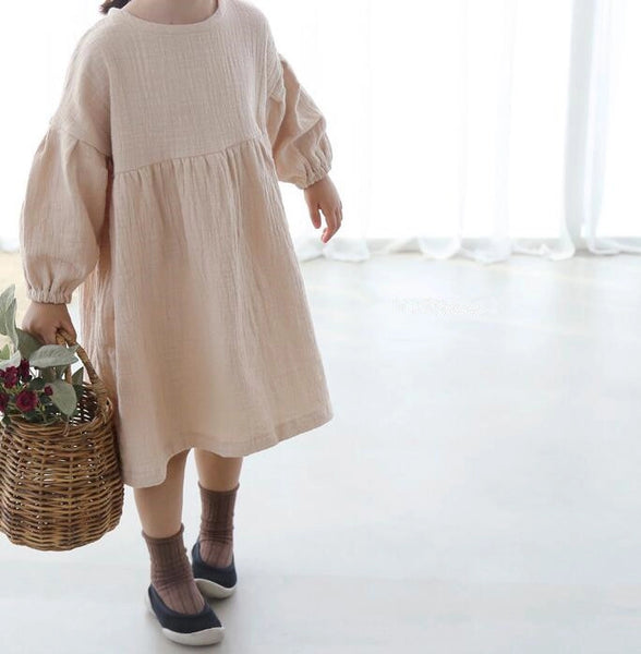 Organic Cotton Muslin Dress Noah