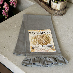 Tea Towel-Hydrangea