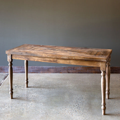 Reclaimed Wood Large Console Table
