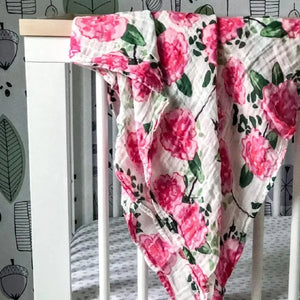 Live Life in Full Bloom Swaddle