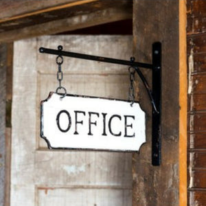 Hanging Office Sign